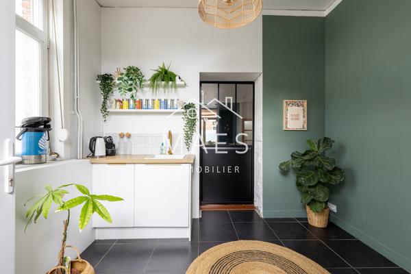 Pépite des années 30 – Maison semi -mitoyenne de 107 m2 4 chambres