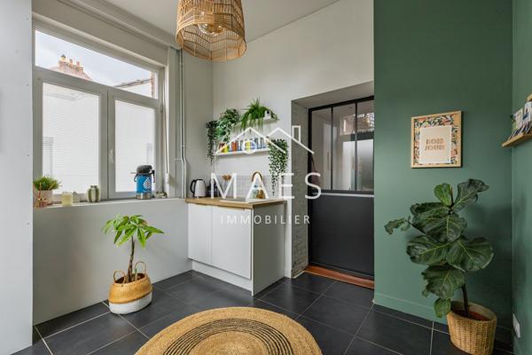 Pépite des années 30 – Maison semi -mitoyenne de 107 m2 4 chambres