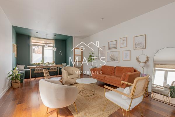 Pépite des années 30 – Maison semi -mitoyenne de 107 m2 4 chambres