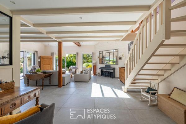 Un refuge atypique entre plage, port et jardin secret