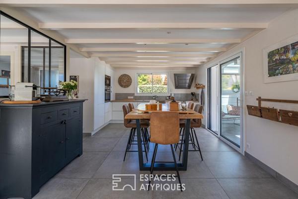 Un refuge atypique entre plage, port et jardin secret