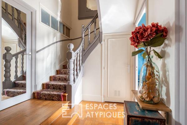 Duplex, terrasse et jardin en coeur de centre ville