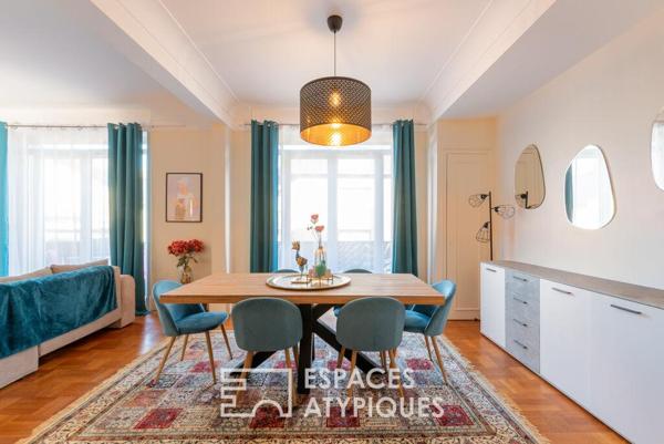 Duplex, terrasse et jardin en coeur de centre ville