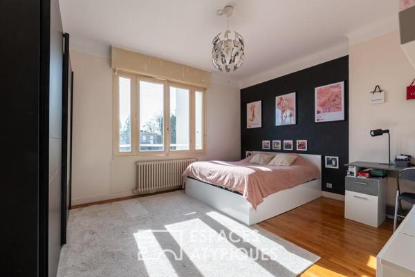 Duplex, terrasse et jardin en coeur de centre ville