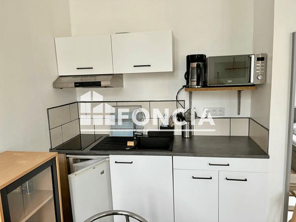 Location Studio meublé 21.26 m² - 21 RUE VAUBAN Brest 29200