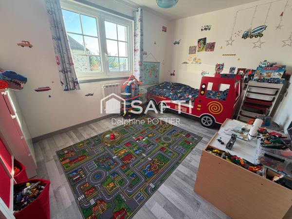 Maison 3 Chambres, terrain clos