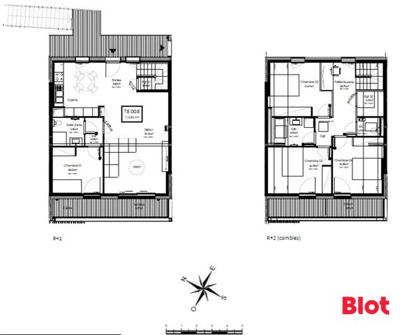 Appartement 5 pièce(s)