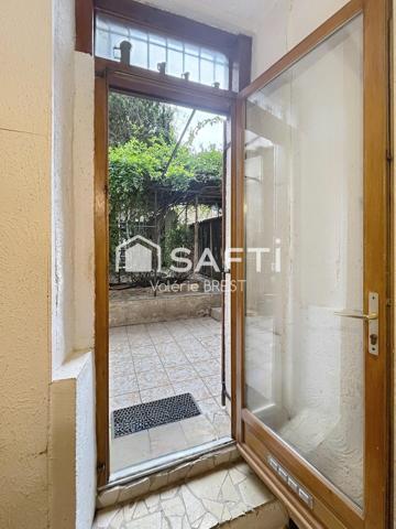 13007-RARE- type2 45m2- terrasse et jardin -cave