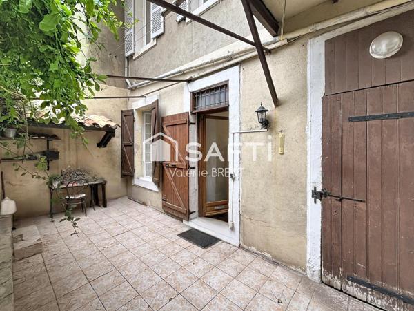 13007-RARE- type2 45m2- terrasse et jardin -cave