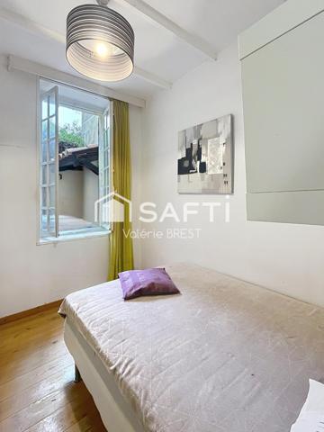 13007-RARE- type2 45m2- terrasse et jardin -cave