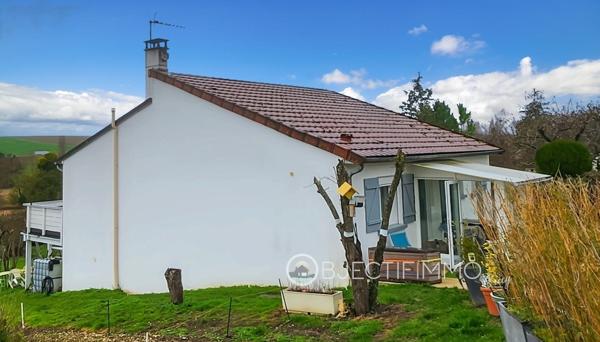 Saint-Martin-des-Champs (77320) Maison de plain-pied avec vue imprenable sur la vallée