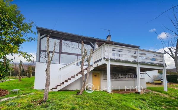 Saint-Martin-des-Champs (77320) Maison de plain-pied avec vue imprenable sur la vallée
