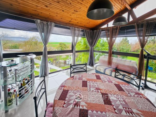 Saint-Martin-des-Champs (77320) Maison de plain-pied avec vue imprenable sur la vallée