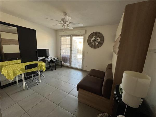 Appartement à vendre |  Balaruc-les-Bains |  1 pièce | 24 m²