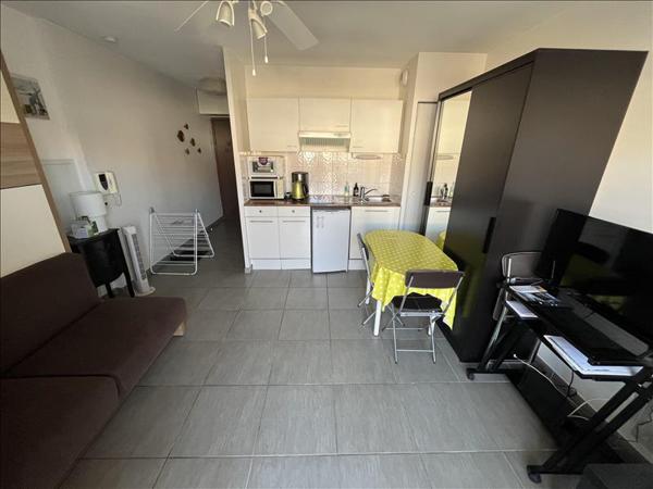 Appartement à vendre |  Balaruc-les-Bains |  1 pièce | 24 m²