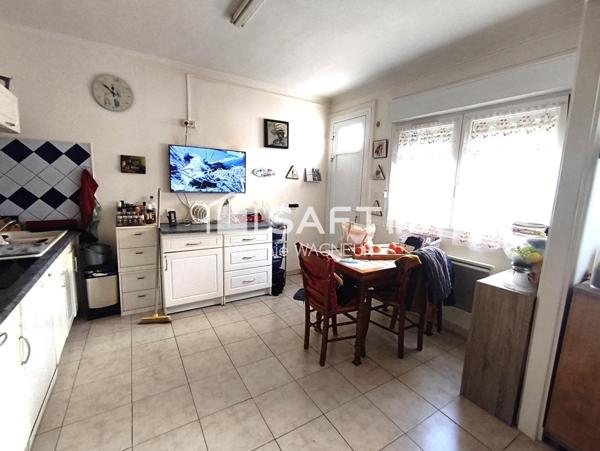 En RDJ, appartement T2, dans une impasse au calme