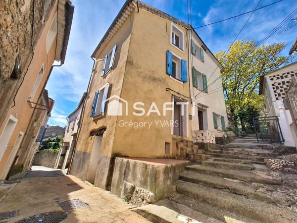 Maison de village 74 m² de caractère avec extérieur