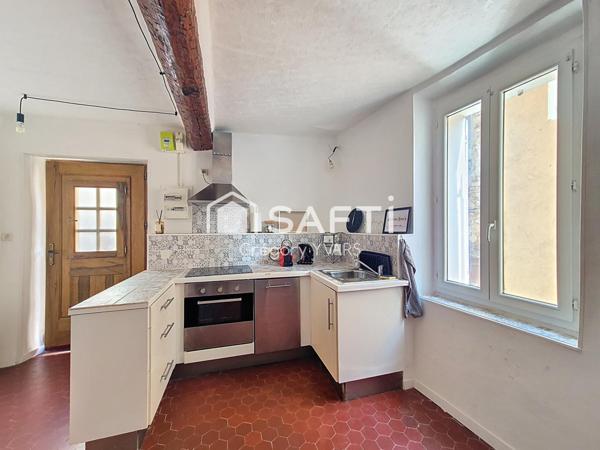 Maison de village 74 m² de caractère avec extérieur