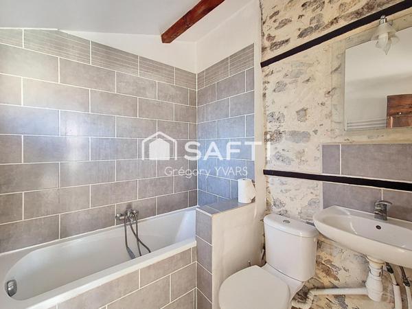 Maison de village 74 m² de caractère avec extérieur