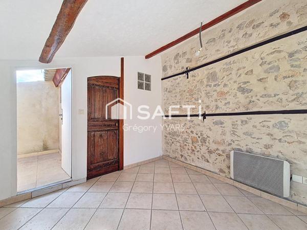 Maison de village 74 m² de caractère avec extérieur