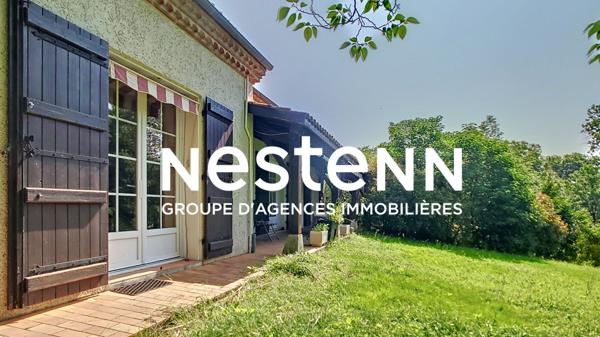 A vendre Maison 135m² à Nérac 4 Chambres , sous sol total et grand jardin clôturé