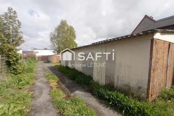 Investisseur/// Terrain avec 6 Box/garages