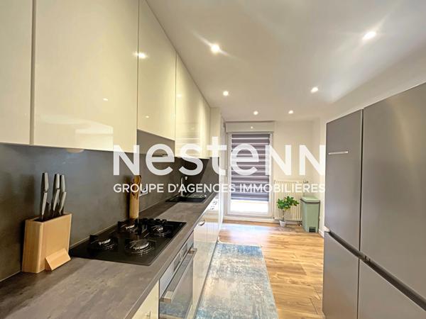 Vivez le confort moderne a Haguenau : 3 pieces entierement renove avec balcon et lumiere