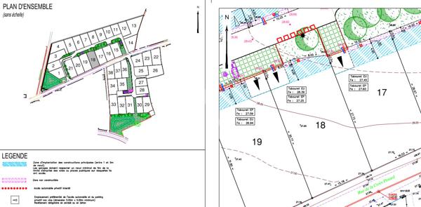Terrain Brem Sur Mer 500 m2