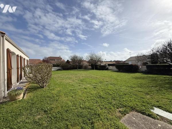 EXCLUSIVITE - SAINT VINCENT SUR JARD- Plain Pied de 135m2+véranda+dépendances- terrain 1258m2