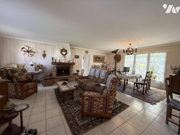 EXCLUSIVITE - SAINT VINCENT SUR JARD- Plain Pied de 135m2+véranda+dépendances- terrain 1258m2