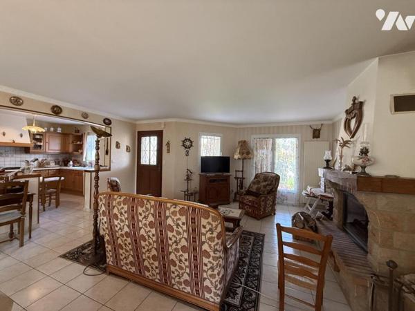 EXCLUSIVITE - SAINT VINCENT SUR JARD- Plain Pied de 135m2+véranda+dépendances- terrain 1258m2