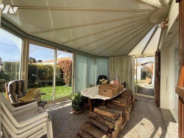 EXCLUSIVITE - SAINT VINCENT SUR JARD- Plain Pied de 135m2+véranda+dépendances- terrain 1258m2