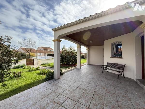 EXCLUSIVITE - SAINT VINCENT SUR JARD- Plain Pied de 135m2+véranda+dépendances- terrain 1258m2