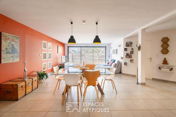 Maison moderne de plain-pied à l’entrée du Golfe du Morbihan