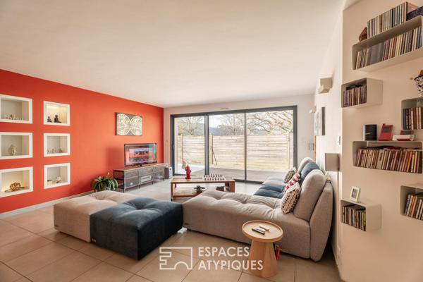 Maison moderne de plain-pied à l’entrée du Golfe du Morbihan