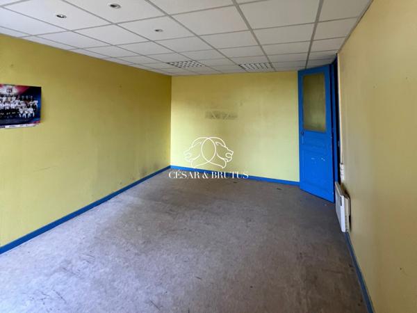 Immeuble de 758 m2 : 7 appartements, 3 locaux commerciaux, cour intérieure et caves
