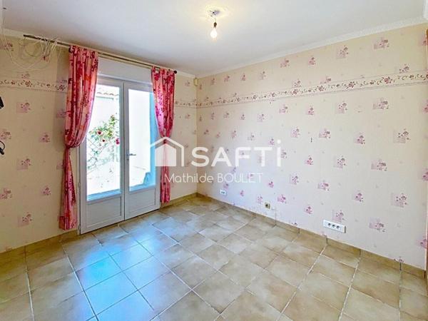 Pavillon de plain-pied avec 2 chambres et garage