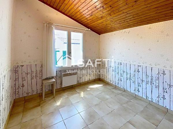 Pavillon de plain-pied avec 2 chambres et garage