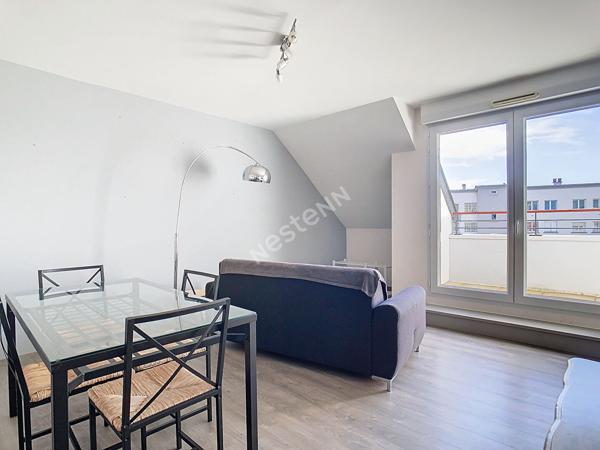 Nantes - Tortière - T2 de 53.19m2 meublé vue sur l'Erdre