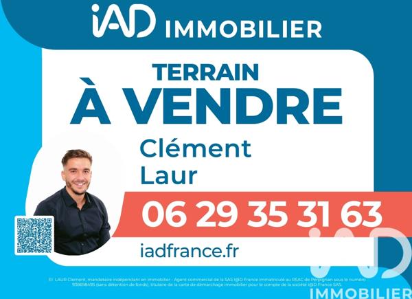 Terrain à vendre 956 m² Vinça