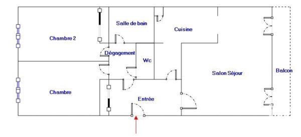 Appartement à vendre 3 pièces 82 m² Ronchin
