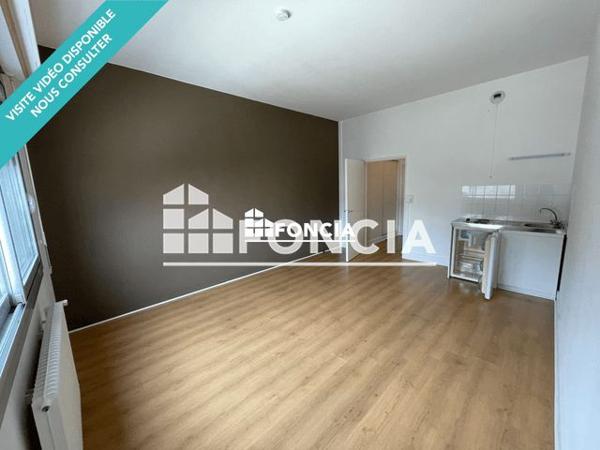 Location Studio 26.39 m² - 25-27 RUE OCTAVE FEUILLET Nantes 44000