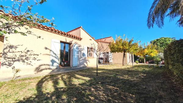 A vendre à CABESTANY (66330) ENSEMBLE MMOBILIER composé de 2 maisons, 194m² au total, sur 573m² de terrain