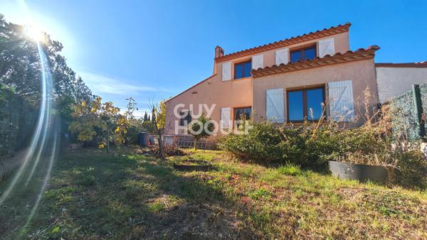 A vendre à CABESTANY (66330) ENSEMBLE MMOBILIER composé de 2 maisons, 194m² au total, sur 573m² de terrain