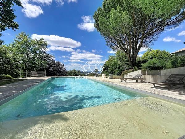 MAISON VIENNE TUPINIERES – 135m² – PARCELLE 2180m² – VUE SUR LA VALLEE