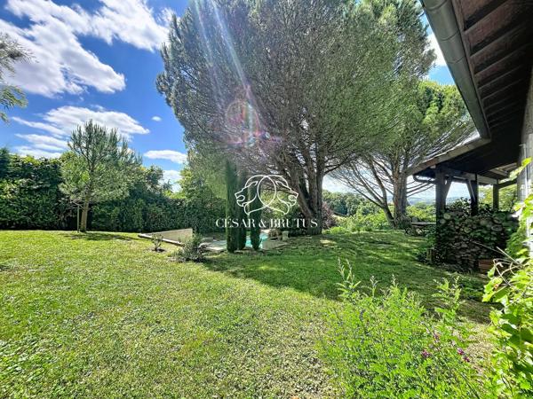 MAISON VIENNE TUPINIERES – 135m² – PARCELLE 2180m² – VUE SUR LA VALLEE