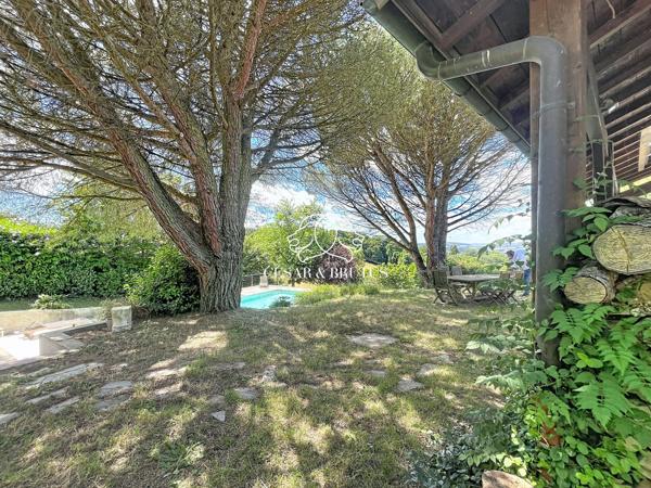 MAISON VIENNE TUPINIERES – 135m² – PARCELLE 2180m² – VUE SUR LA VALLEE
