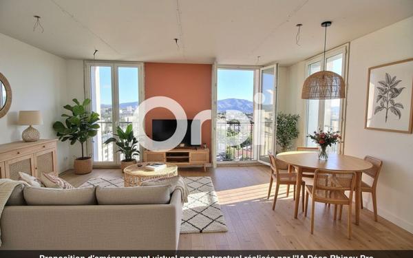 Appartement à vendre    3 pièces • 67,58 m2 Marseille 12