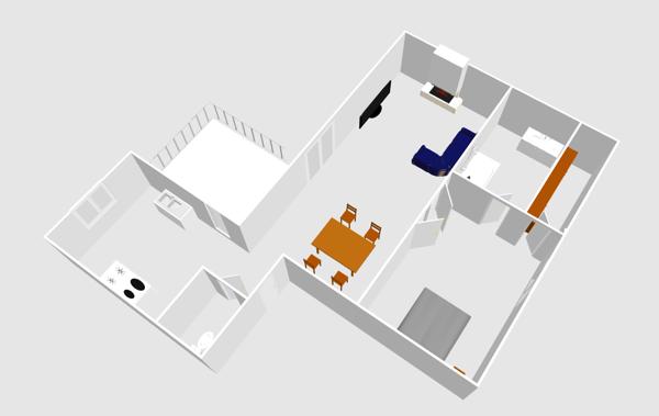 Appartement 3 pièces - 50 m²