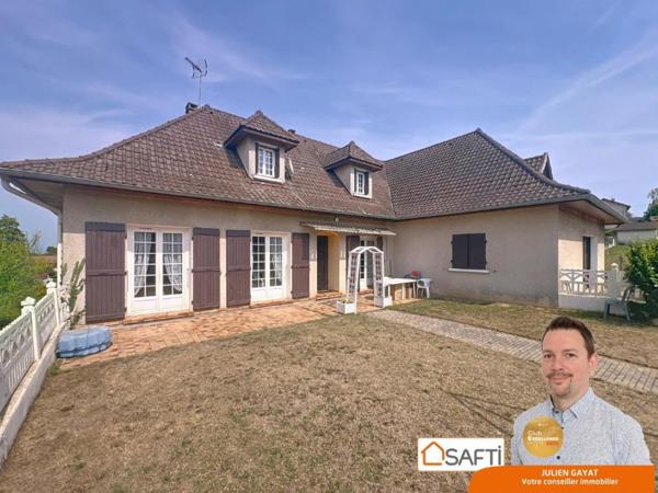 Grande maison familiale et ancien commerce